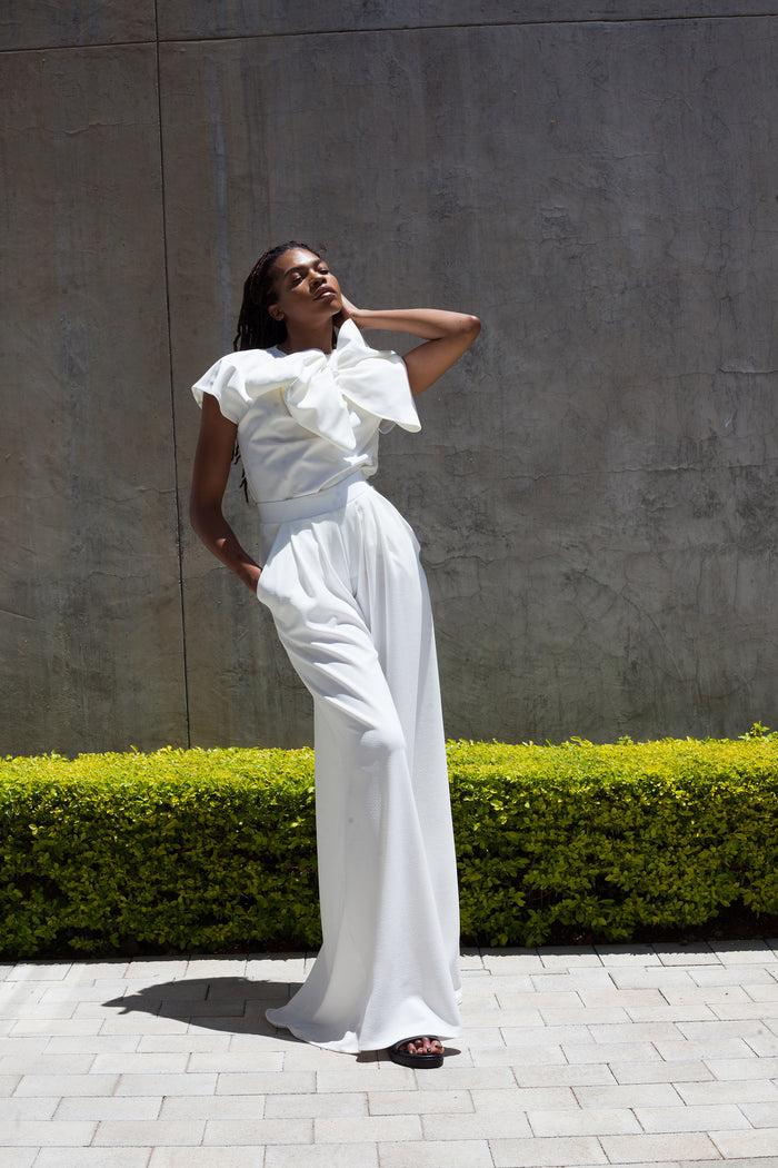 Erre Ivory STROLL Wide Leg Pants