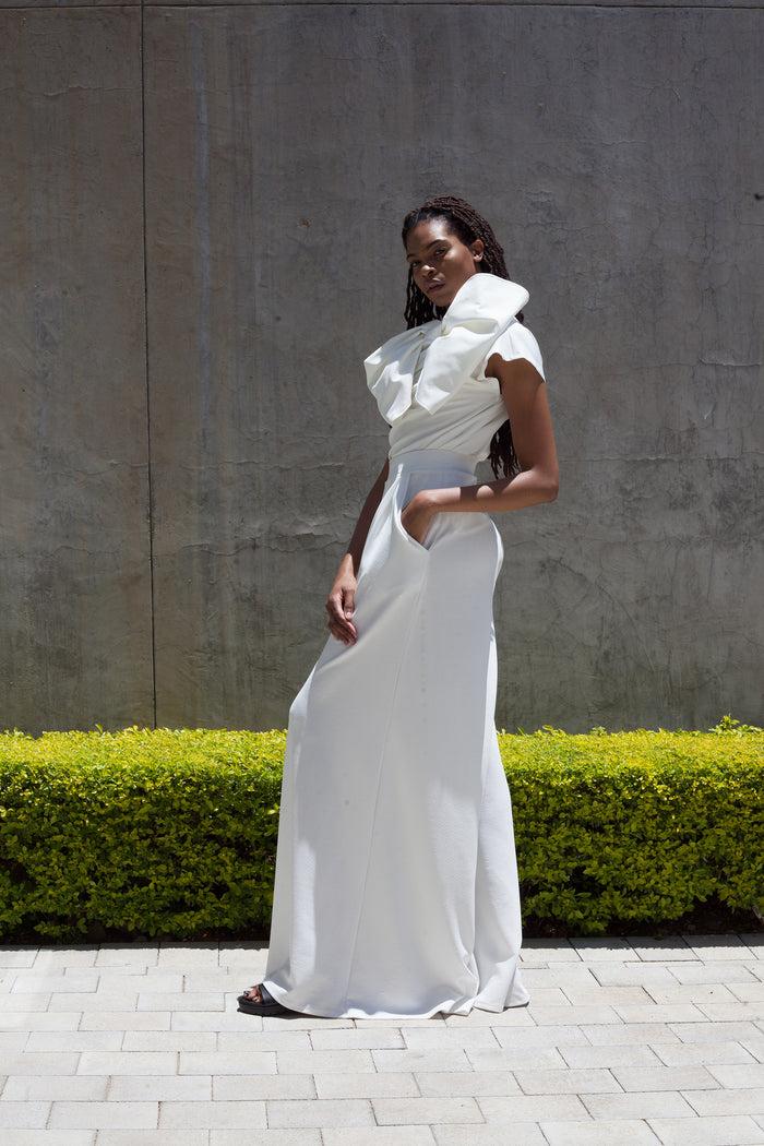 Erre Ivory STROLL Wide Leg Pants