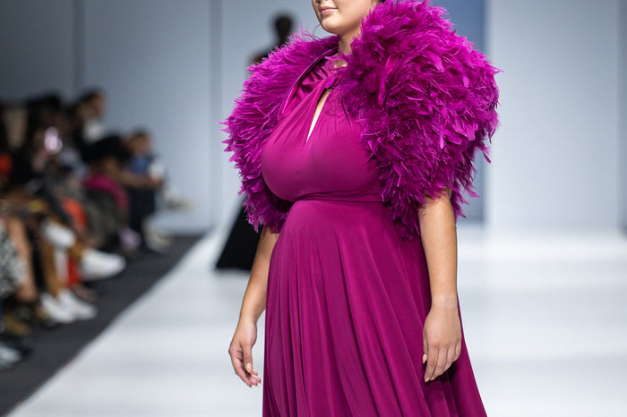 Erre SAFW A|W 2023 - Look 9 - Feather Cape