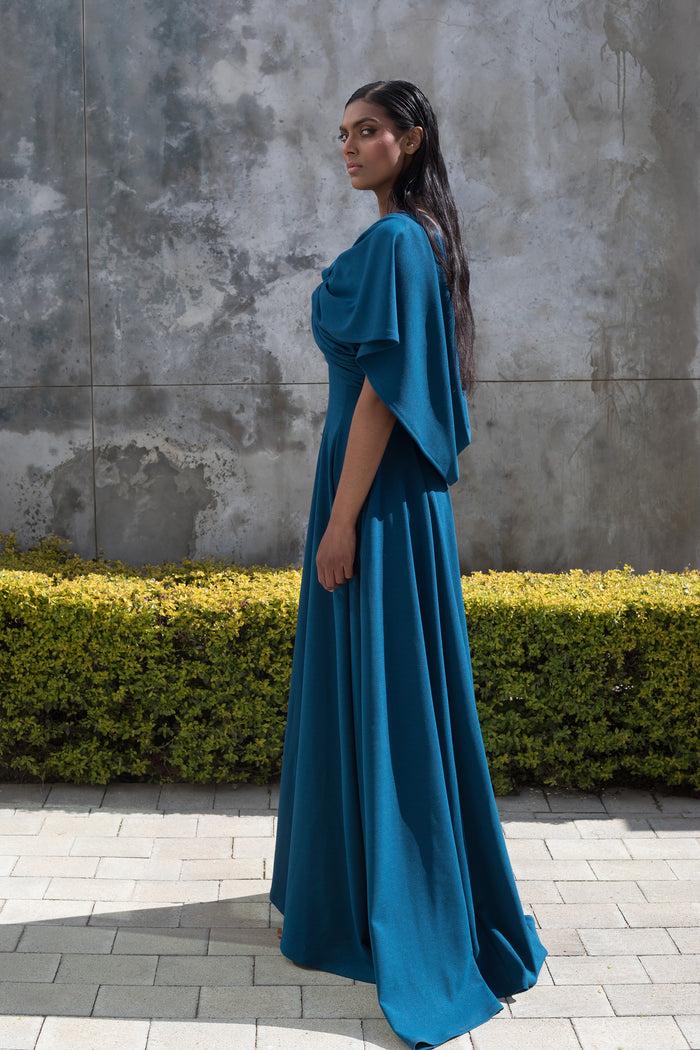 Erre Spring 2022 - Moroccan Blue Twist Dress