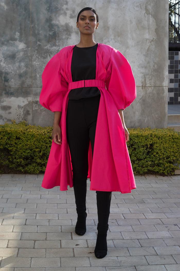 Erre Spring 2022 - Pink Protean Coat Dress