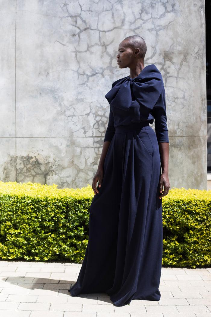 Erre The BEND Bow Top - Navy