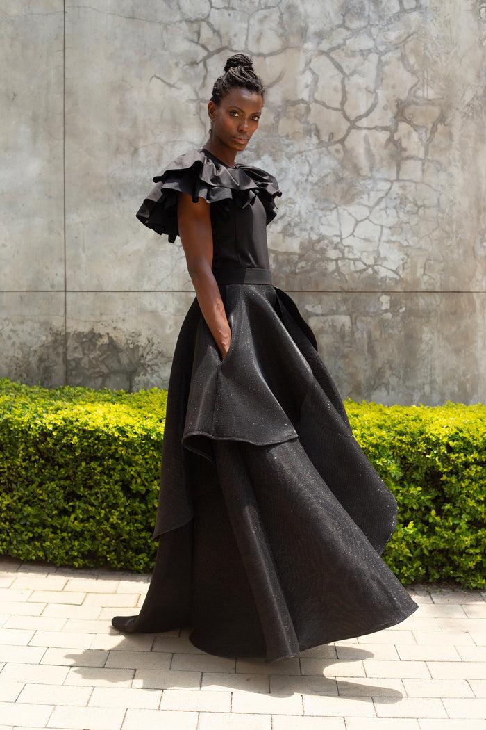 Erre The Cascade Skirt - Black