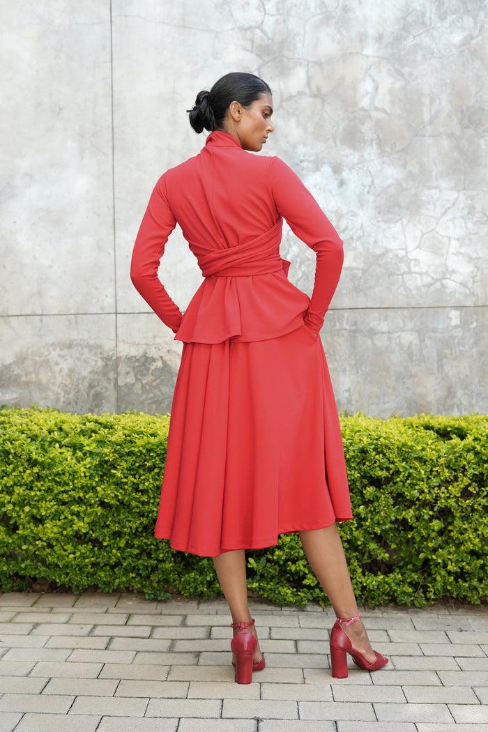 Erre The Circulate Top - Red