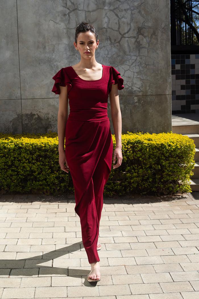 erre The Flow Pants - Wine