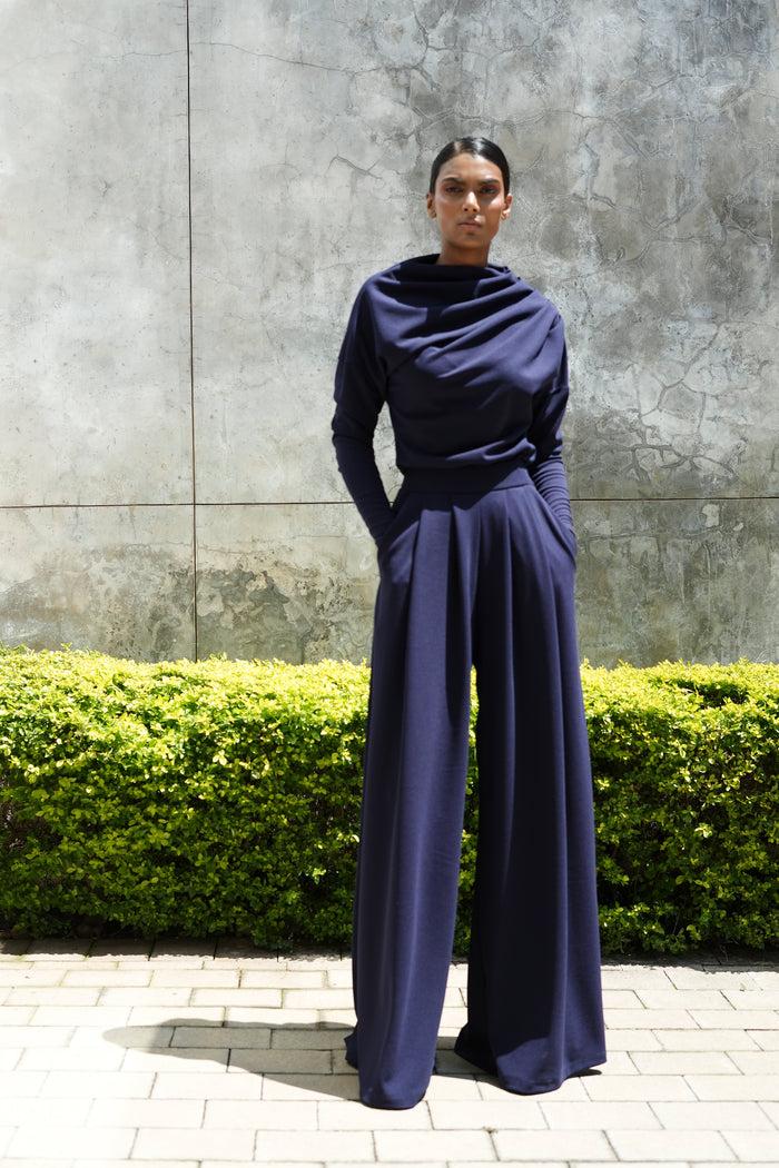 Erre The Flow Top -Navy