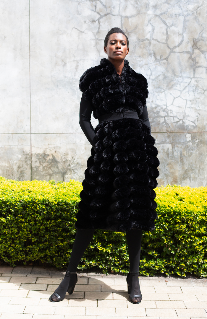 erre The Monarch Faux Fur Coat