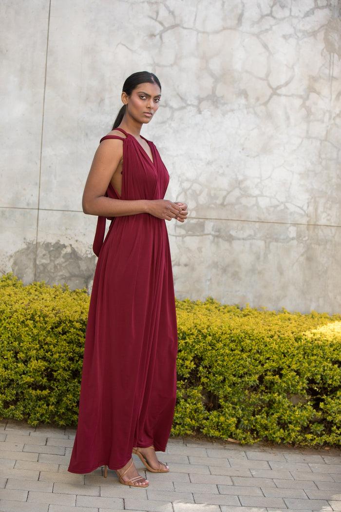 Erre The Multiway Myri Dress Wine