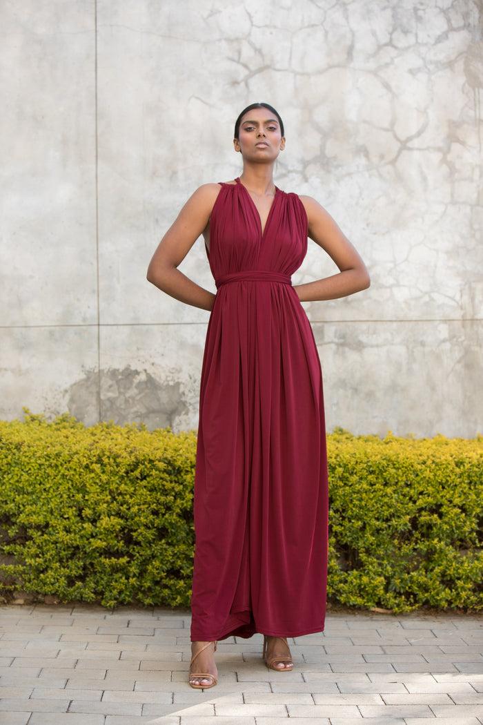 Erre The Multiway Myri Dress Wine