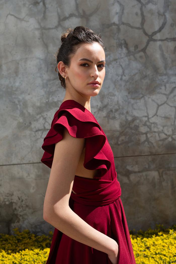 Erre The Riparian Dress - Wine