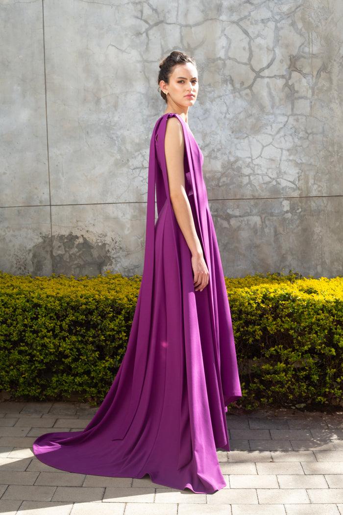 Erre The Riverine Dress - Lavender