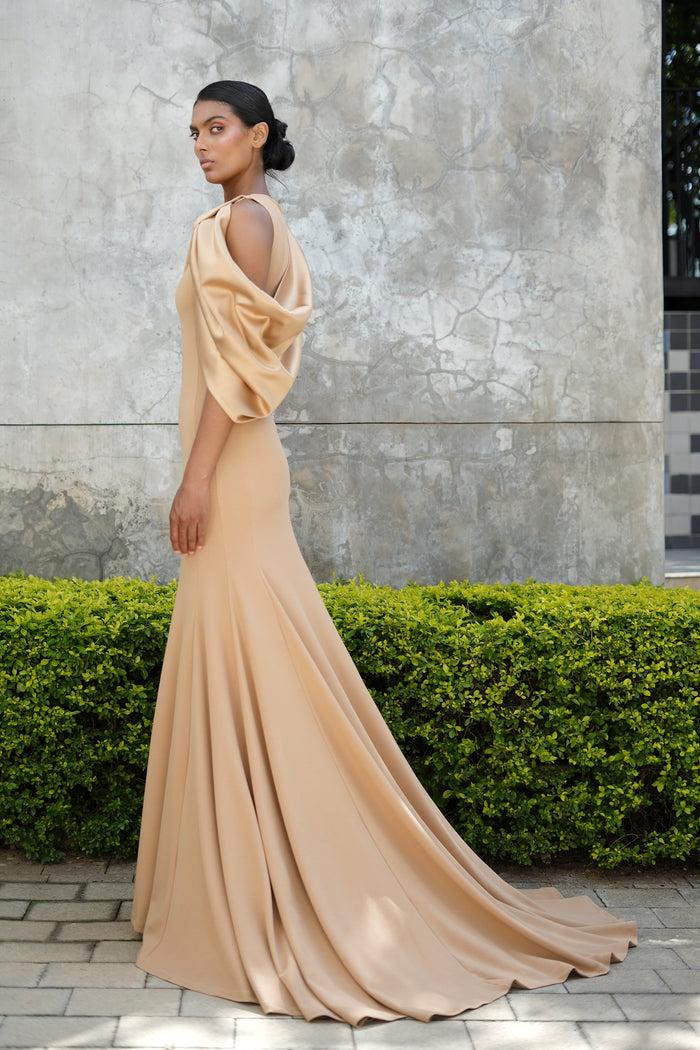 erre The Spillway Evening Dress - Desert