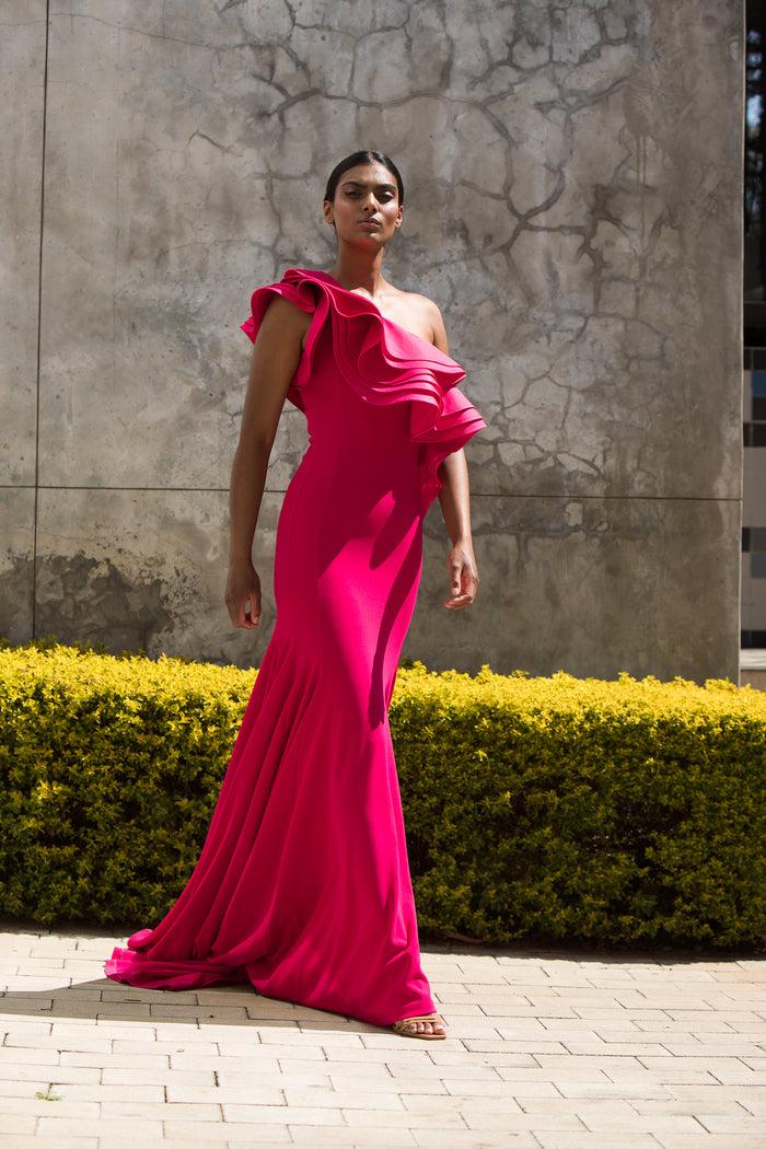 Erre The Swirl Evening Dress