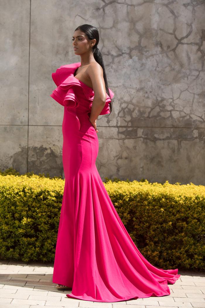 Erre The Swirl Evening Dress