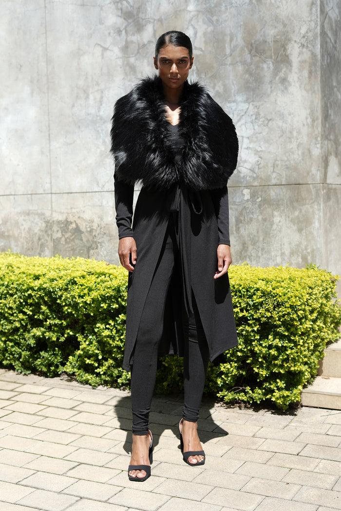 Erre The Tempest Coat - Black