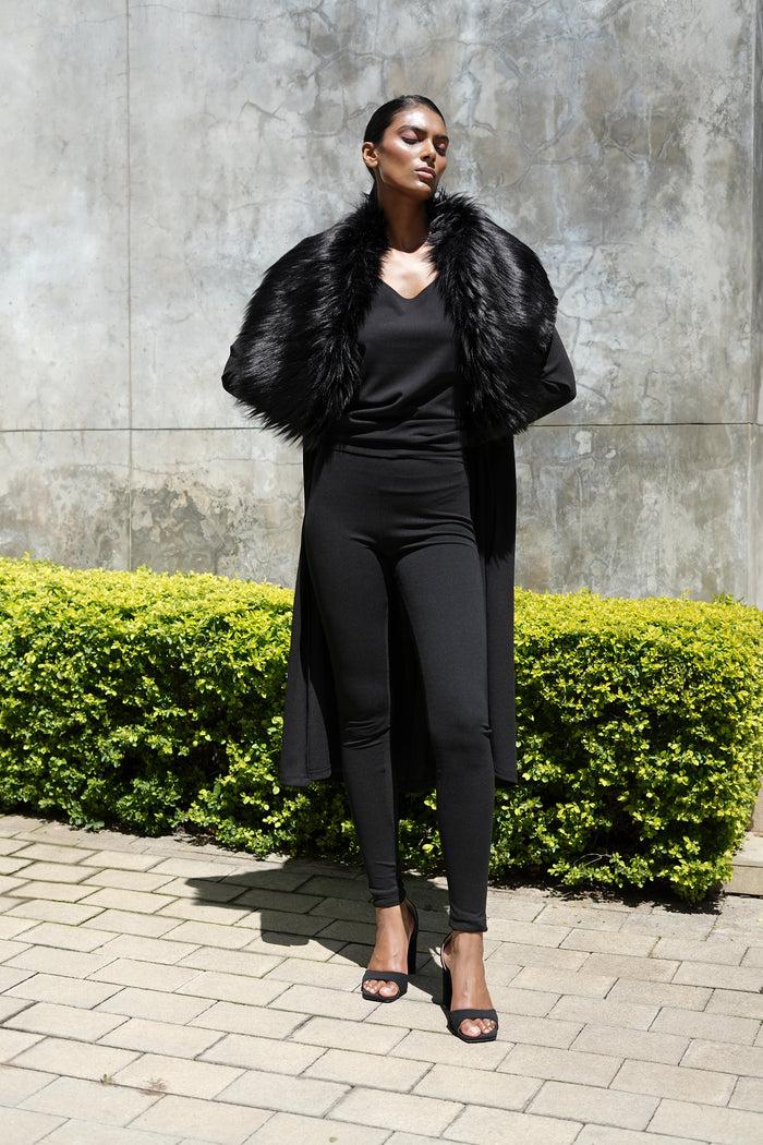 erre The Tempest Coat - Black