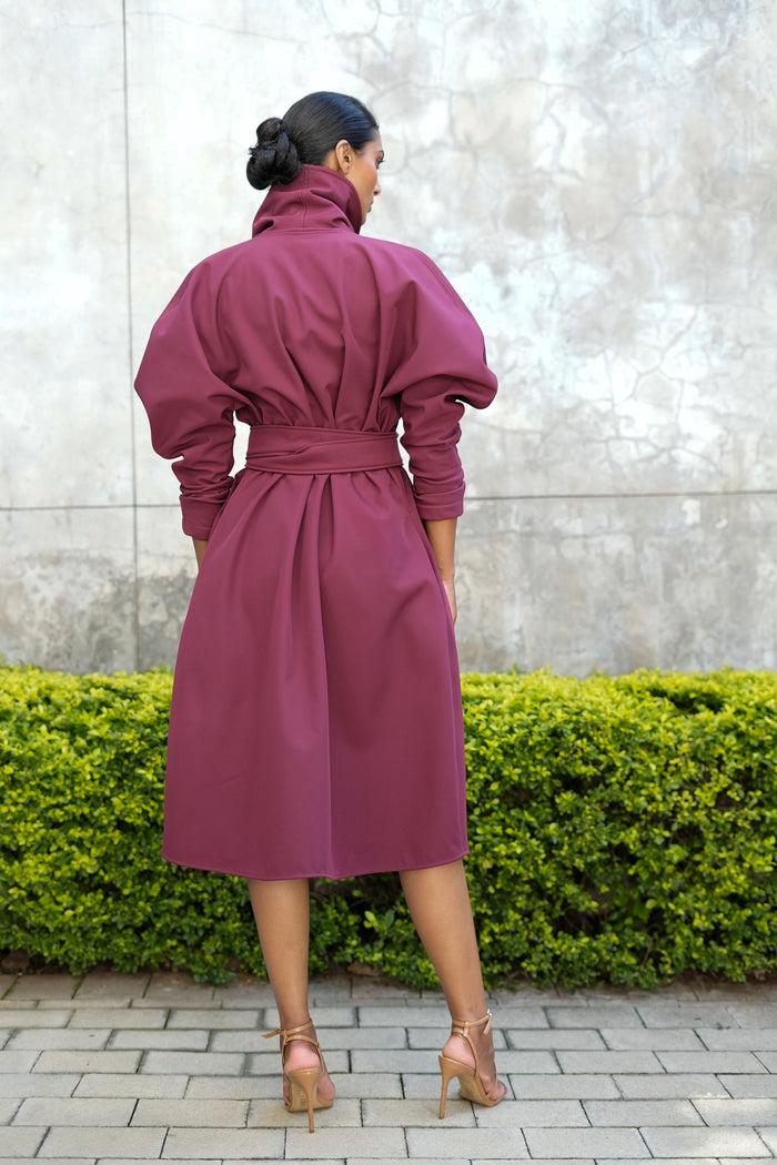 Erre The Torrential Coat - Grape