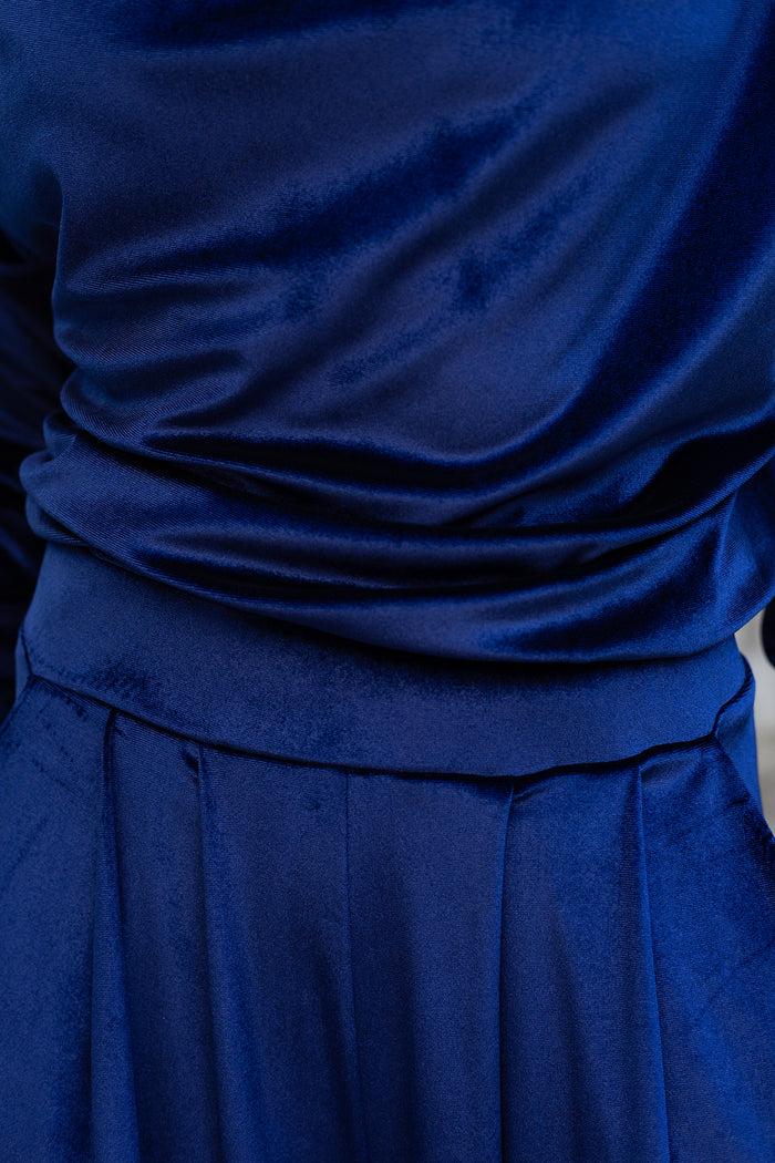 Erre The Velvet Stride Pants - Imperial Blue