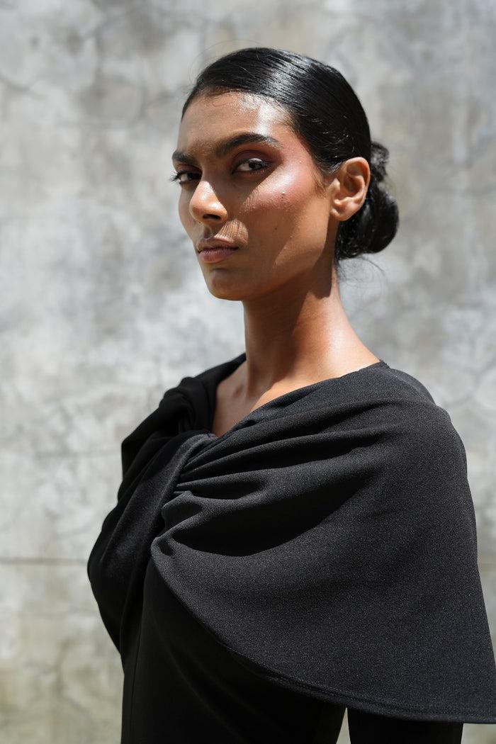 Erre The Whirlwind Pencil Dress - Black