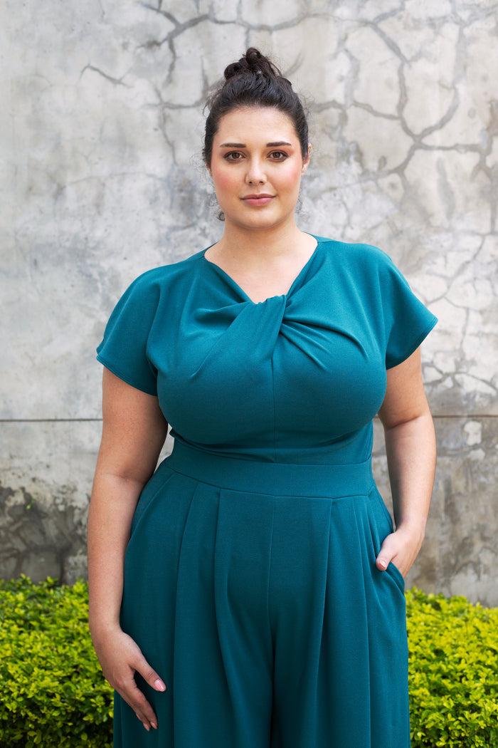 Erre Twist Top Moroccan Blue