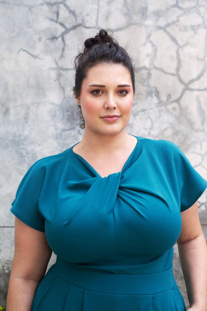 Erre Twist Top Moroccan Blue