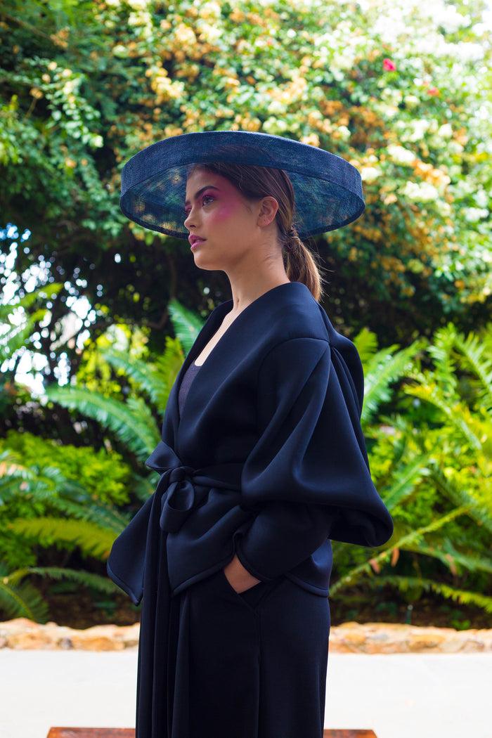 Erre Winter 2022 - Look 12 Neoprene Statement Jacket