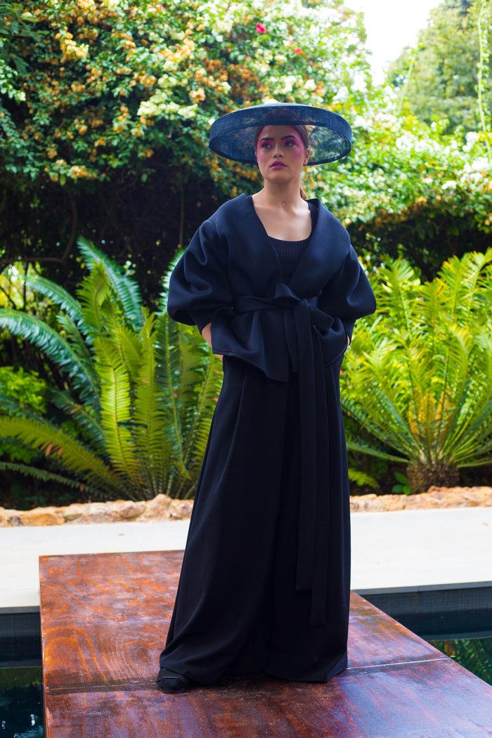 erre Winter 2022 - Look 12 Neoprene Statement Jacket