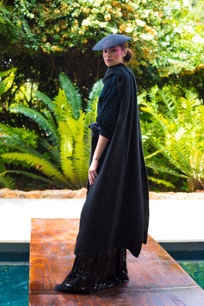 Erre Winter 2022 - Look 13 Mohair Knitted Coat