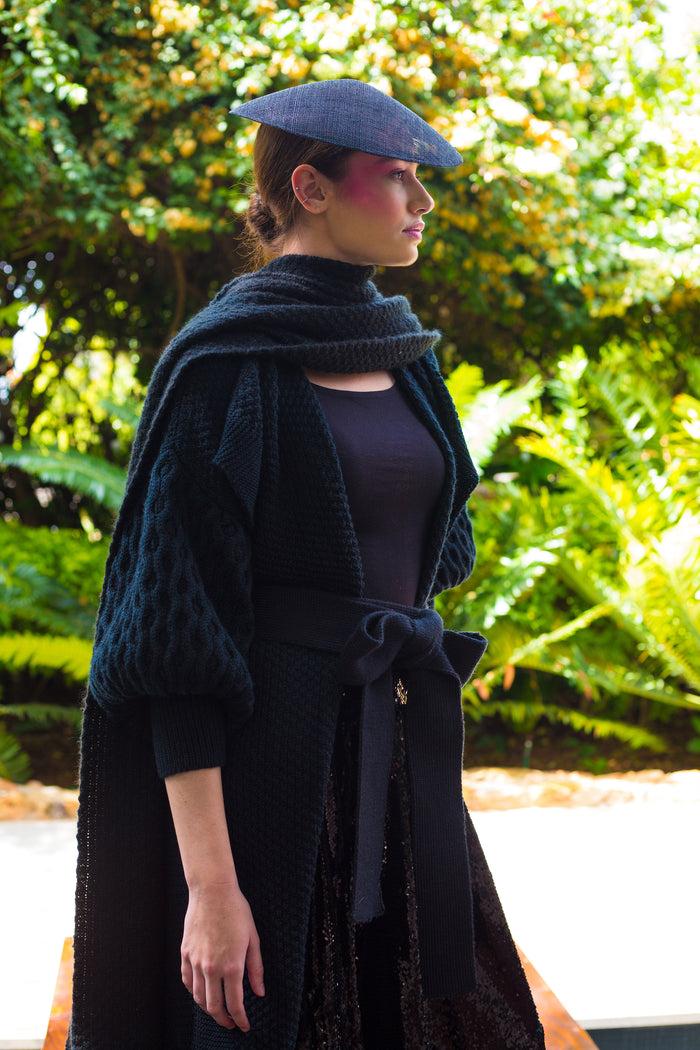 Erre Winter 2022 - Look 13 Mohair Knitted Coat