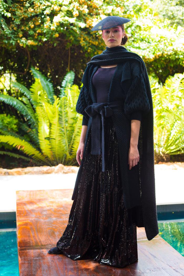 Erre Winter 2022 - Look 13 Mohair Knitted Coat