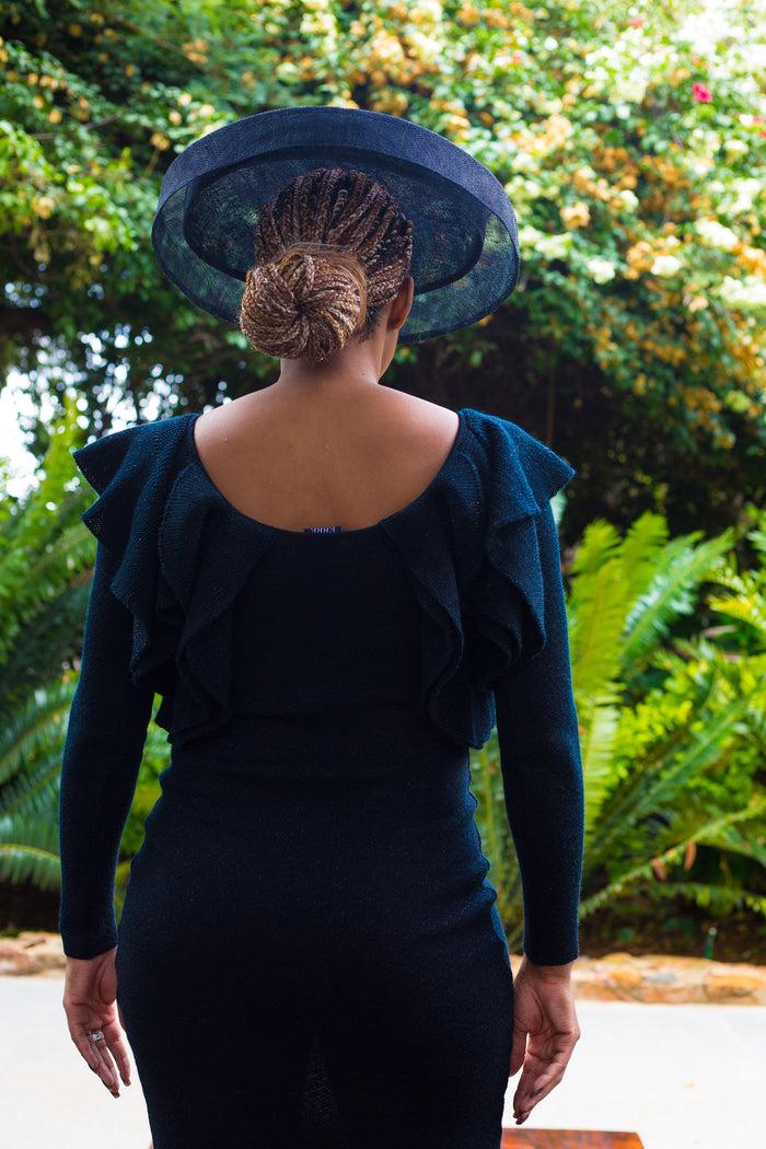 Erre Winter 2022 - Look 15 Canna Mohair Pencil Dress