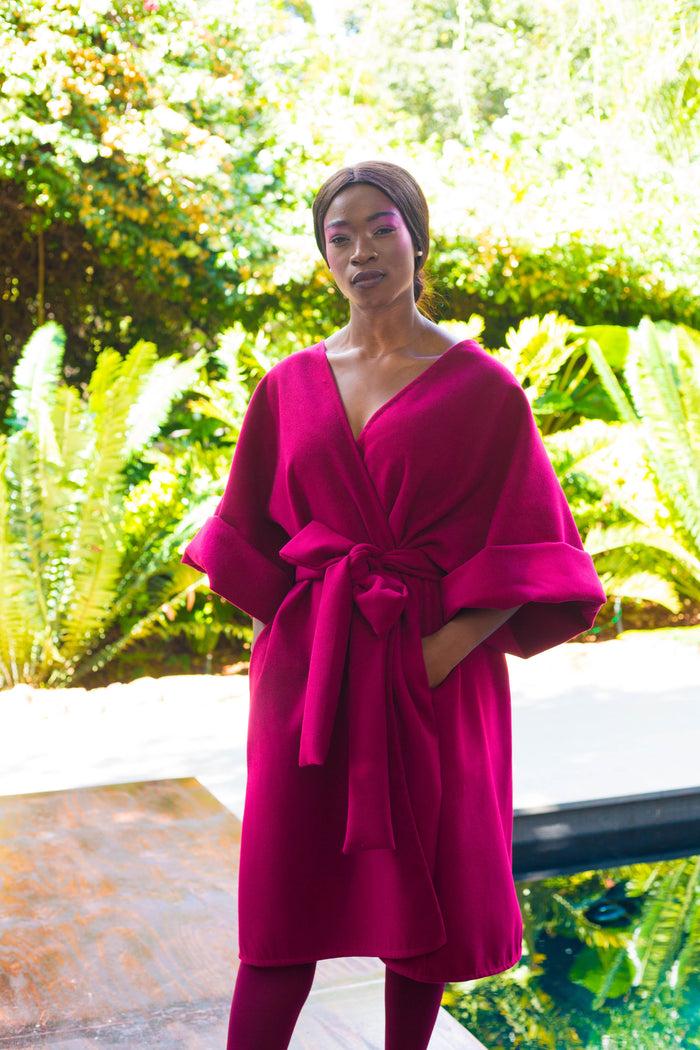 Erre Winter 2022 - Look 5 Banksia Melton Coat Dress