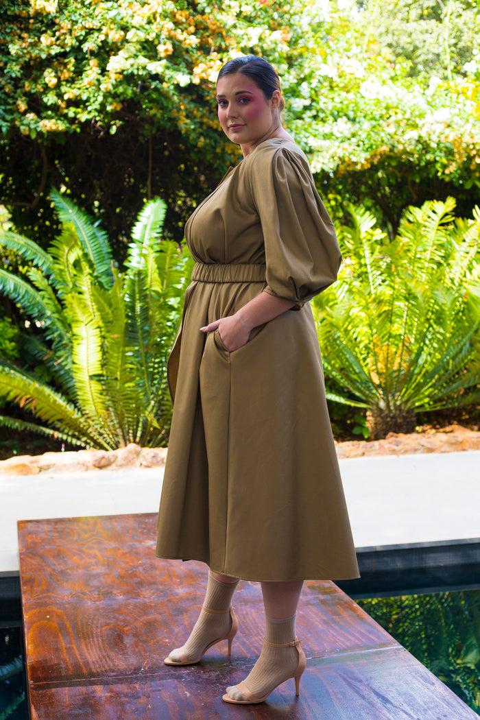 Erre Winter 2022 - Look 8 Protean Coat Dress