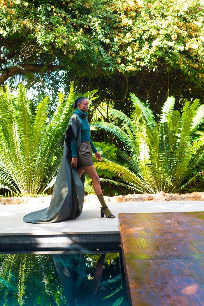 Erre Winter 2022 - Look 9 Acacia Cotton Coat Dress