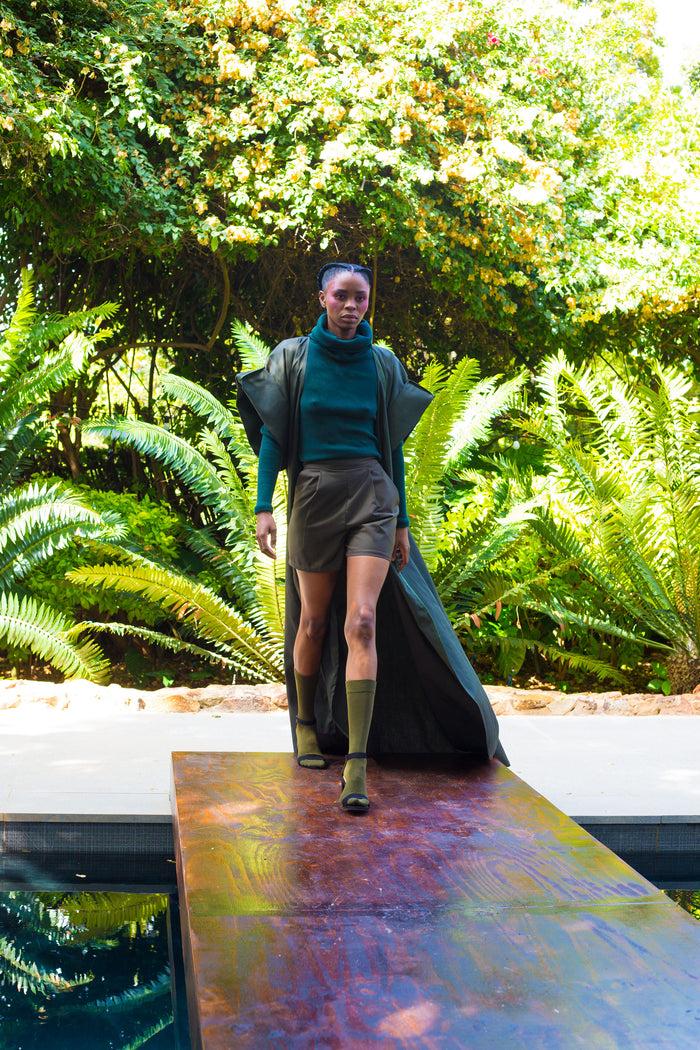 Erre Winter 2022 - Look 9 Acacia Cotton Coat Dress