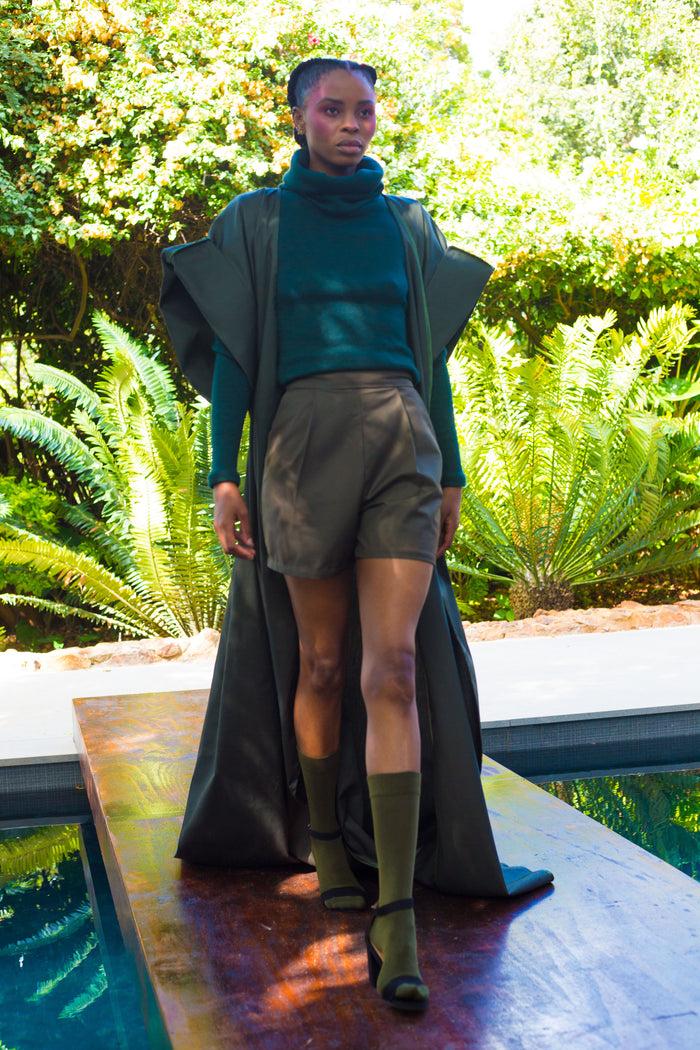 erre Winter 2022 - Look 9 Acacia Cotton Coat Dress