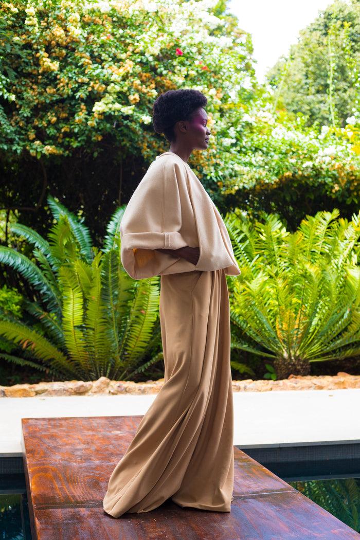 Erre Winter 2022 - Look 7 Banksia Cropped Melton Jacket