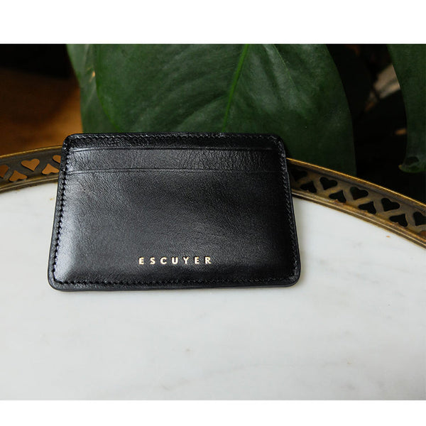 Escuyer Cardholder - Black