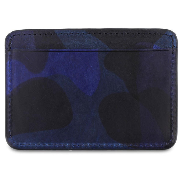 Escuyer Cardholder - Blue Camouflage