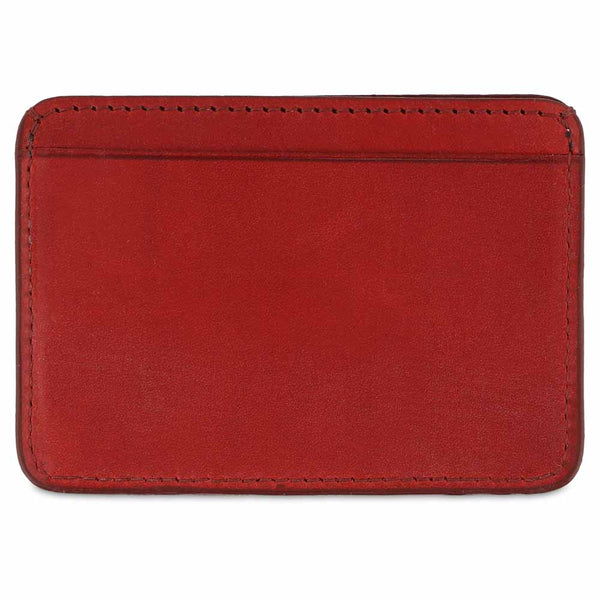 Escuyer Cardholder - Burgundy / Red
