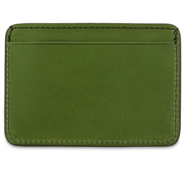 Escuyer Cardholder - Clorofilla / Lime