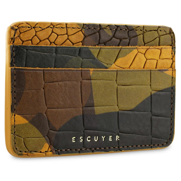 Escuyer Cardholder - Crocodile