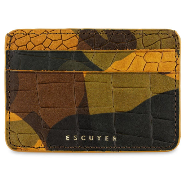 Escuyer Cardholder - Crocodile