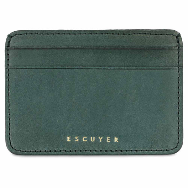 Escuyer Cardholder - Green