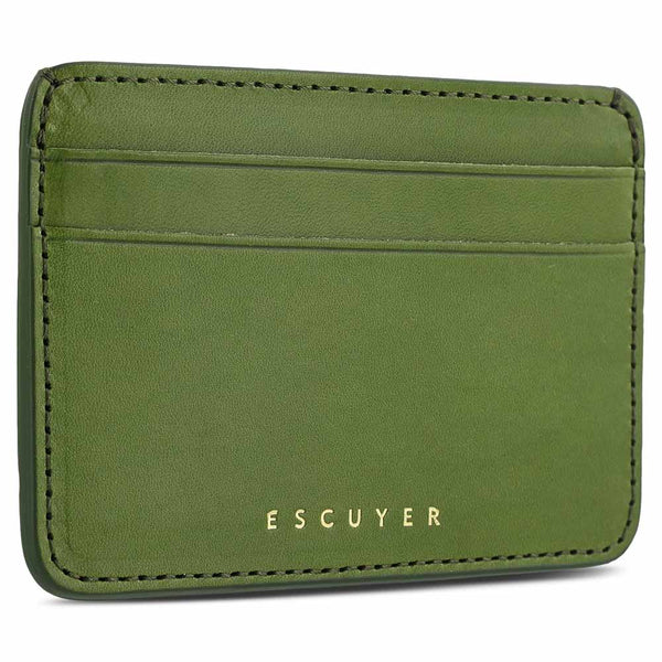Escuyer Cardholder - Jungle Green