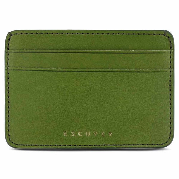 Escuyer Cardholder - Jungle Green
