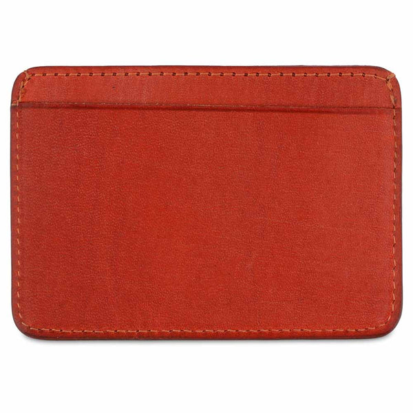 Escuyer Cardholder - Khaki / Orange