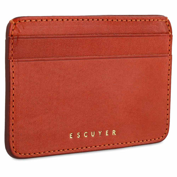 Escuyer Cardholder - Orange