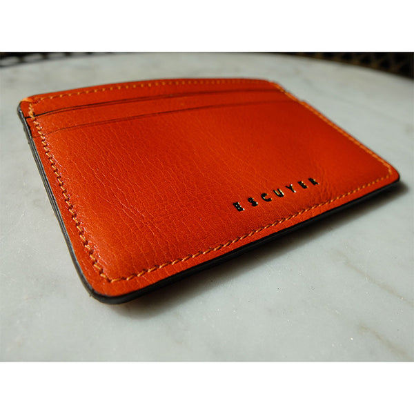 Escuyer Cardholder - Orange