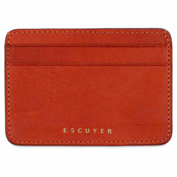 Escuyer Cardholder - Orange